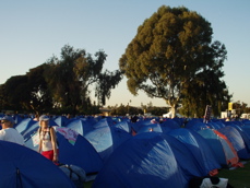 tent city